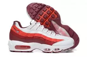 nike air max 95 homme promo red white